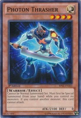 Photon Thrasher - BP02-EN103 - Common 1st Edition Battle Pack 2: War of the Giants 1st Edition Singles