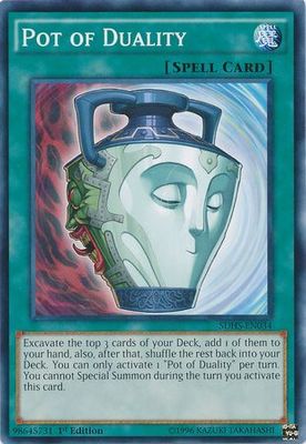 Pot of Duality - SDHS-EN034 - Common 1st Edition Structure Deck: HERO Strike 1st Edition Singles