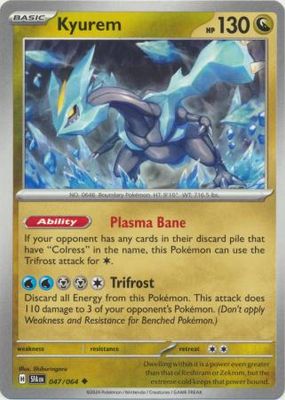 Kyurem - 047/064 - Uncommon Shrouded Fable Singles