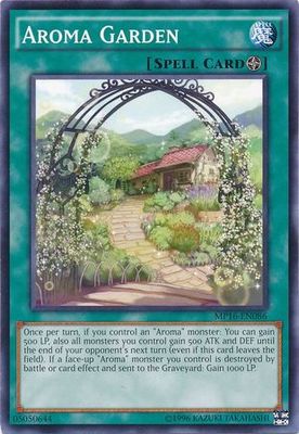 Aroma Garden - MP16-EN086 - Common Unlimited Yu-Gi-Oh! 2016 Mega-Tins Unlimited Singles