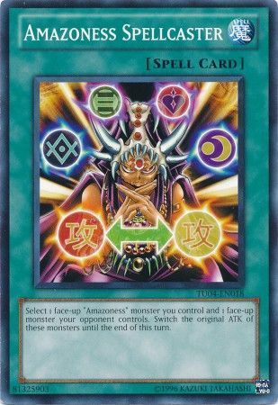 Amazoness Spellcaster - TU04-EN018 - Common Turbo Pack 4 TU04
