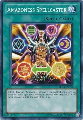 Amazoness Spellcaster - TU04-EN018 - Common Turbo Pack 4 TU04