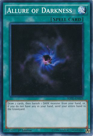 Allure of Darkness - SDPD-EN029 - Common 1st Edition Structure Deck: Pendulum Domination Singles