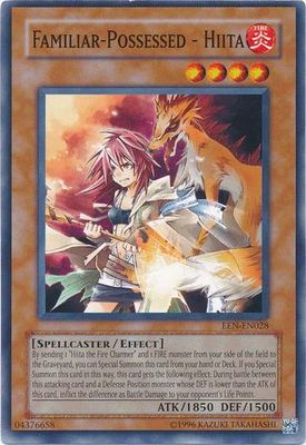 Familiar-Possessed - Hiita - EEN-EN028 - Common Unlimited Elemental Energy [EEN] Unlimited Singles