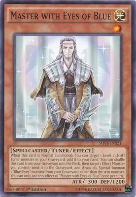 Master with Eyes of Blue - SHVI-EN021 - Common 1st Edition Shining Victories 1st Edition Singles