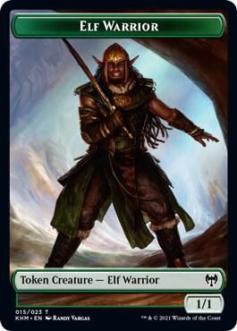 Elf Warrior Token - Kaldheim (KHM) Kaldheim