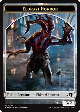 Eldrazi Horror Token 001 - EMN Eldritch Moon Singles (Español)