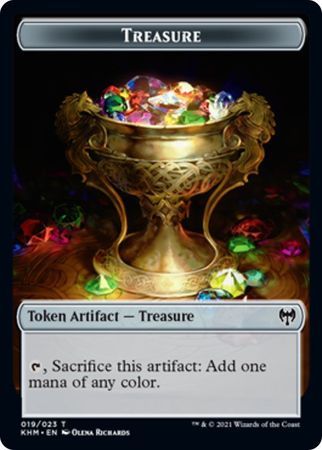 Treasure Token 019/023 - Kaldheim Kaldheim Singles