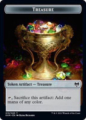 Treasure Token 019/023 - Kaldheim Kaldheim Singles  (Español)