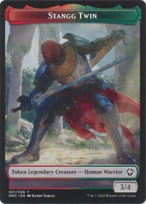 Stangg Twin Token 021/026 Dominaria United Singles