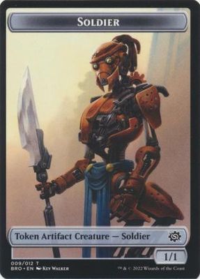 Soldier Token 009/012 The Brothers&#39; War Singles