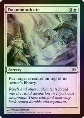 Excommunicate - Foil Shards of Alara Foil Singles
