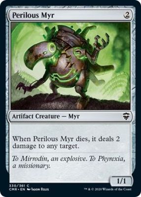 Perilous Myr 330/361 Commander Legends Singles