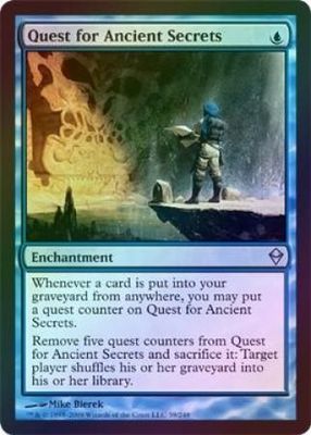 Quest for Ancient Secrets - Foil Zendikar Foil Singles(Español)