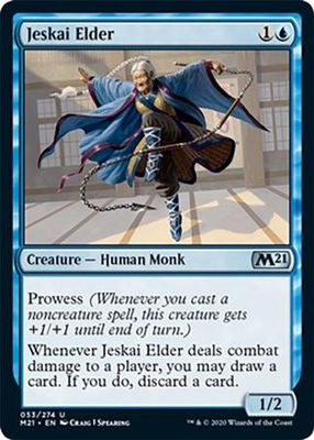Jeskai Elder 053/274 - Magic 2021 (M21) Singles