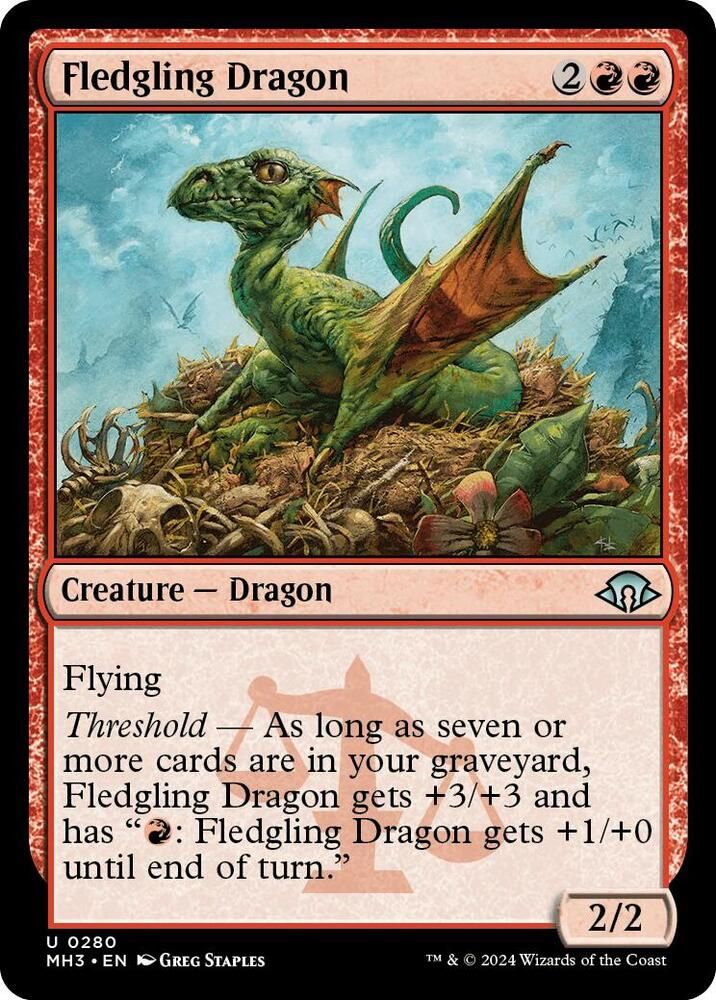 Fledgling Dragon - Modern Horizons 3 (MH3) Modern Horizons 3