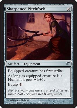 Sharpened Pitchfork Innistrad Singles