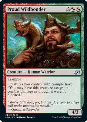 Proud Wildbonder 229/274 Ikoria: Lair of Behemoths Singles (espanol)