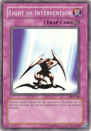 Light of Intervention - SKE-046 - Common Unlimited Starter Deck: Kaiba Evolution [SKE] Unlimited Singles