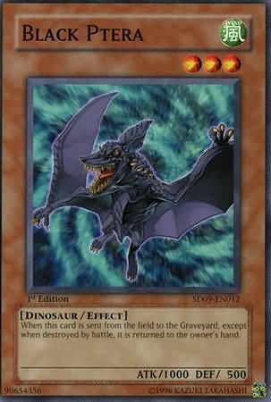 Black Ptera - SD09-EN012 - Common 1st Edition Structure Deck: Dinosaur&#39;s Rage 1st Edition Singles