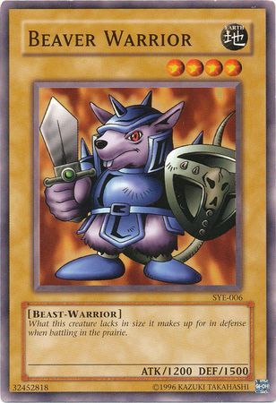 Beaver Warrior - SYE-006 - Common Unlimited Starter Deck: Yugi Evolution [SYE] Unlimited Singles