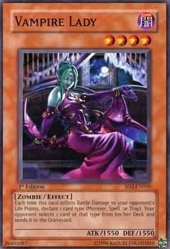 Vampire Lady - SD2-EN010 - Common 1st Edition Structure Deck: Zombie Madness 1st Edition Singles