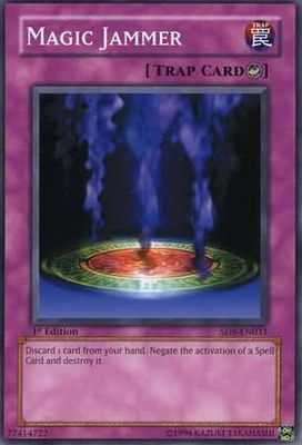 Magic Jammer - SD8-EN031 - Common 1st Edition Structure Deck: Lord of the Storm [SD8] 1st Edition Singles