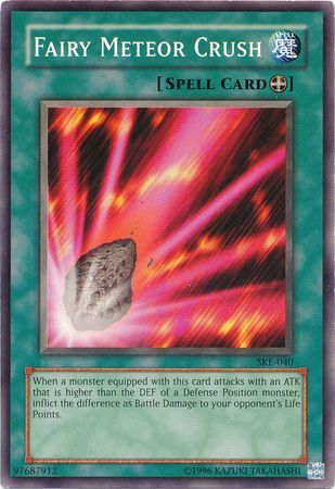 Fairy Meteor Crush - SKE-040 - Common Unlimited Starter Deck: Kaiba Evolution [SKE] Unlimited Singles