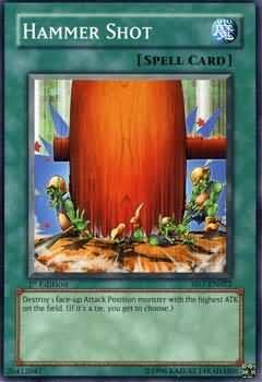 Hammer Shot - SD7-EN022 - Common 1st Edition Structure Deck: Invincible Fortress [SD7] 1st Edition Singles