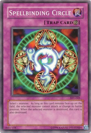 Spellbinding Circle - SYE-045 - Common Unlimited Starter Deck: Yugi Evolution [SYE] Unlimited Singles