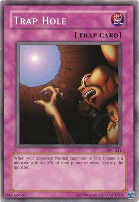 Trap Hole - SYE-041 - Common Unlimited Starter Deck: Yugi Evolution [SYE] Unlimited Singles