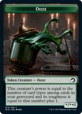 Ooze Token 010/019 Innistrad: Midnight Hunt Singles