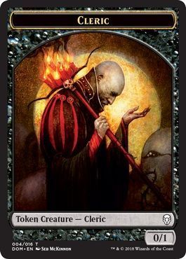 Cleric Token 004/016 - DOM Dominaria Singles