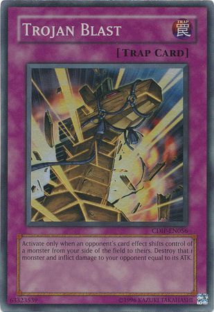 Trojan Blast - CDIP-EN056 - Super Rare Unlimited Cyberdark Impact [CDIP] Unlimited Singles