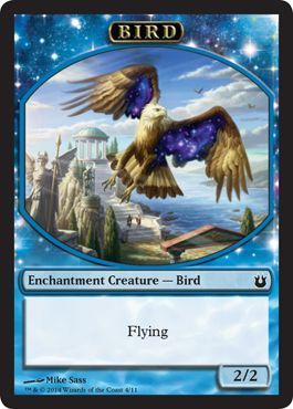 Bird Token (Blue) - Born of the Gods Born of the Gods Singles (Español)