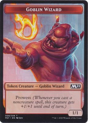 Goblin Wizard Token 008/018 - M21 Magic 2021 (M21) Singles