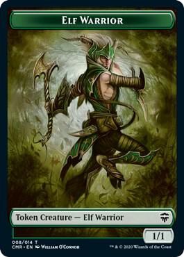 Elf Warrior Token - Commander Legends (CMR) Commander Legends