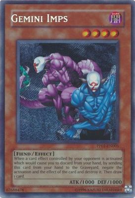 Gemini Imps - PP01-EN005 - Secret Rare Yu-Gi-Oh!