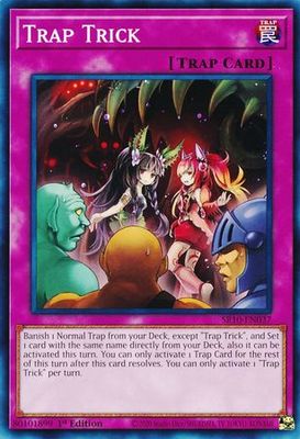Trap Trick - SR10-EN037 - Common 1st Edition Structure Deck: Mechanized Madness 1st Edition Singles