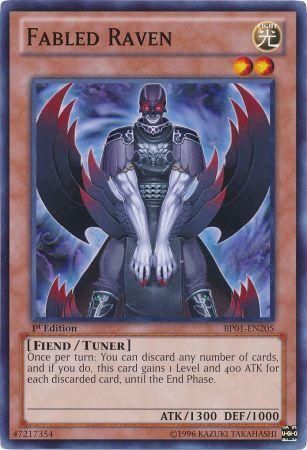 Fabled Raven - BP01-EN205 - Common 1st Edition Battle Pack: Epic Dawn 1st Edition Singles