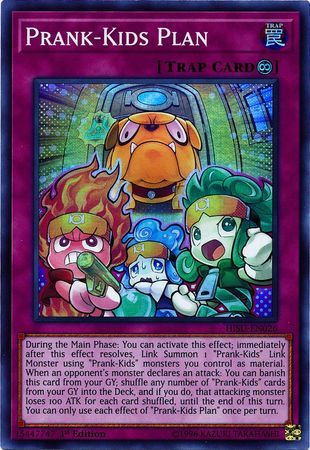 Prank-Kids Plan - HISU-EN026 - Super Rare 1st Edition Hidden Summoners Singles
