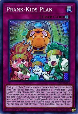 Prank-Kids Plan - HISU-EN026 - Super Rare 1st Edition Hidden Summoners Singles