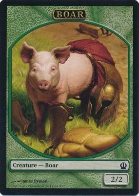 Boar Token - Theros Theros Singles (Español)