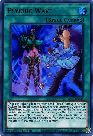 Psychic Wave - BLAR-EN015 - Ultra Rare 1st Edition Battles of Legend: Armageddon 1st Edition Singles