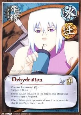 Dehydration - 668 - Rare Naruto: Tournament (Chibi) Pack 1