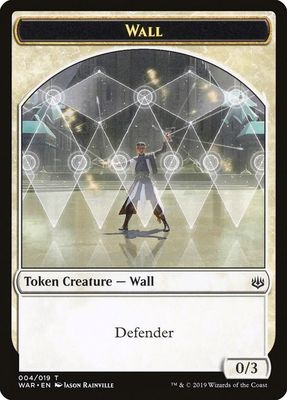 Wall Token - War of the Spark (WAR) War of the Spark