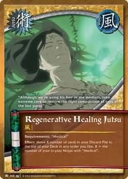 Regenerative Healing Jutsu - J-266 - Common Naruto: Battle of Destiny