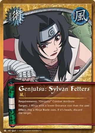 Genjutsu: Sylvan Fetters - J-187 - Common foild Naruto: Dream Legacy