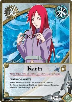 Karin [Sensing Weakness] - 1528 - Common Naruto: Avenger&#39;s Wrath