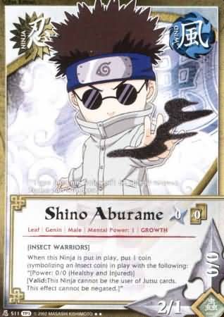 Shino Aburame - n-511 - Rare Naruto: Tournament (Chibi) Pack 1